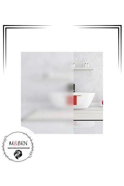 m&brn baran reklam malzemeleri Duşakabin cam kumlama folyosu 45x200