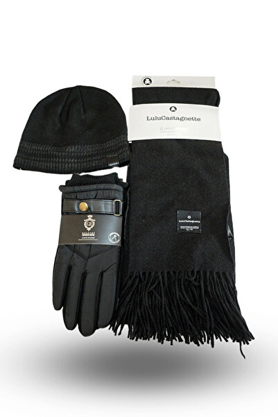 BASIC Set Căciulă, Fular, Mănuși