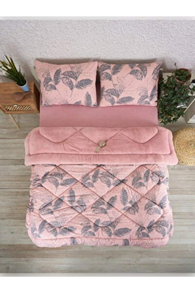 Tekstil Vagonu Çift Kişilik Wellsoft yorgan ve yastık kılıfı seti