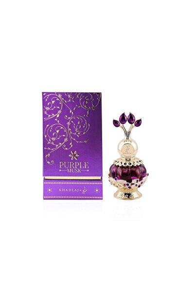 khadlaj perfumes Khadlaj Purple Musk Concentrated Perfume Oil for Women, 20 ml