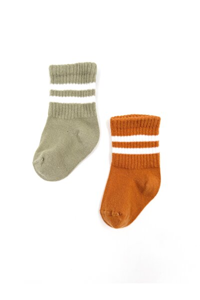 KARAMİLA 2-Pack Baby Socks Stitch-Free