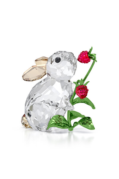 Swarovski 5702437 Ev Dekorasyonu Idyllıa:Rabbıt And Raspberrıes