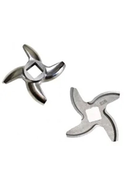 Reber Stainless steel Aisi 420 TC32 knife no. 32 for meat grinder, Italy, 4756 A