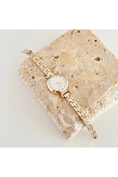 Vesce Atelier Pierre Gold Saat White