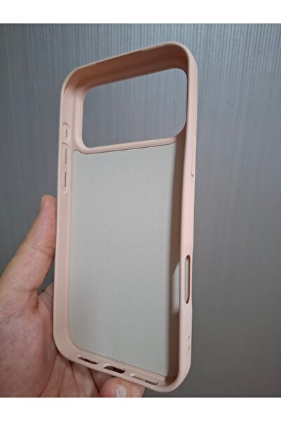 TechnoZone iPhone 17 Pro Max Compatible Silicone Inside Velvet Launch Luxury Case