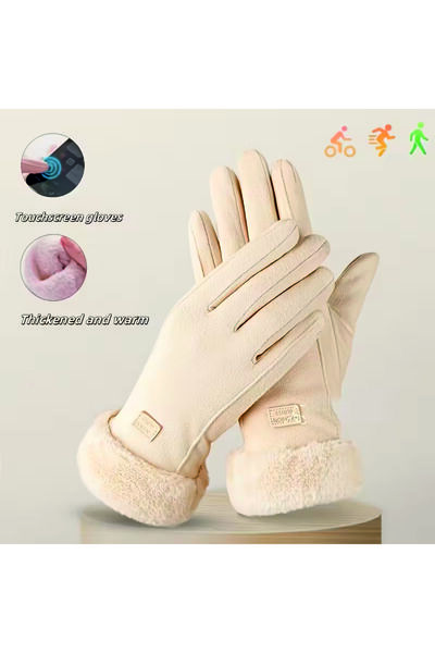Hediyehanem Women's Thermal Winter Gloves Cold Weather Gloves Everyday Use Id...