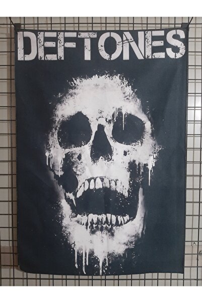 OWLBAG COMPANY Owl Bag Deftones Skull Patterned Design Wall Tapestry