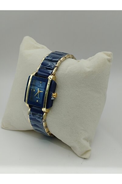 SHADOW Luxurious Couple Watch Set - Elegant Rectangular Two-Tone Design