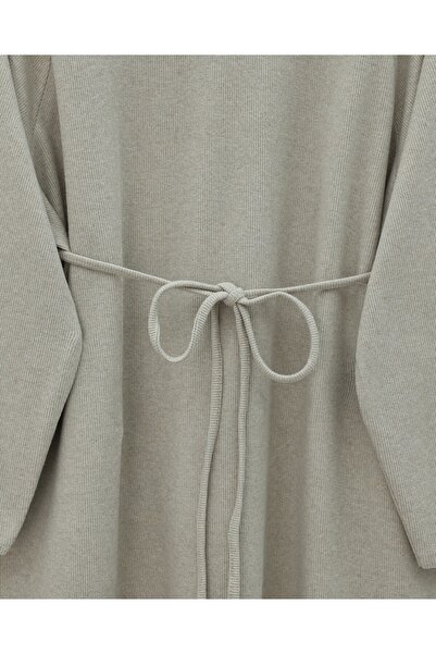 MissRunin Tie-Waist Round Neck Thessaloniki Dress