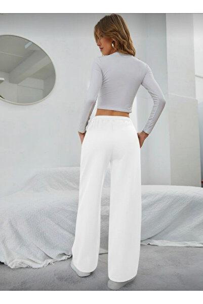 SLAW REZZ Women's Sweatpants Winter 3-Thread Fleece Lined Baggy Sweatpants