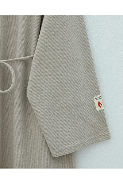 MissRunin Tie-Waist Round Neck Thessaloniki Dress