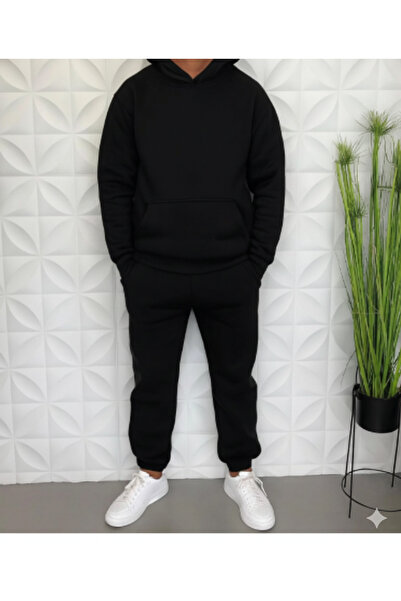 NİCE 3-Ply Thick Combed Cotton Fabric Sha Fleece-Lined Shoes and Bag Set - Bottom and Top Set