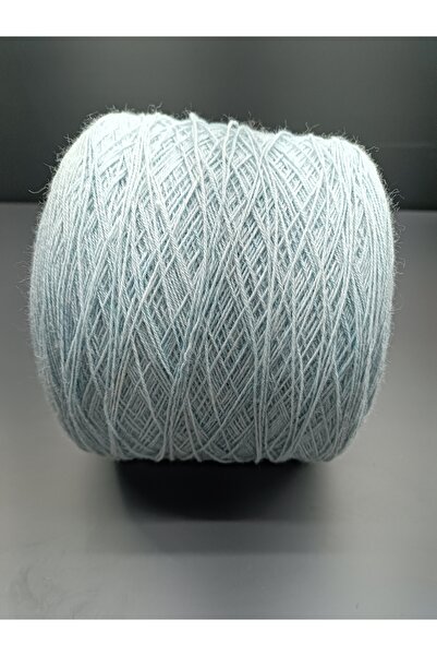 Pİ Yarn خيوط صوف 70% للحياكة 500 جرام باللون الأزرق الجليدي