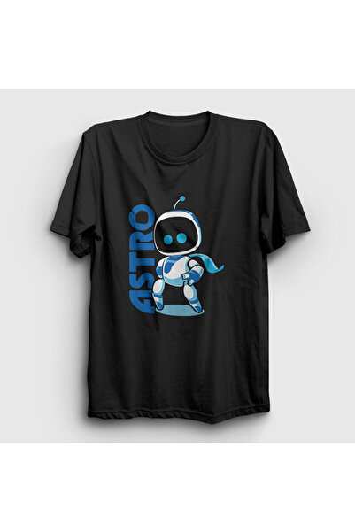Presmono Unisex Black Game V2 Captain Astro T-Shirt 583520Tt