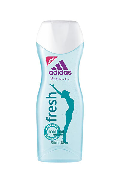 adidas Gel de dus hidratant Fresh, Femei, 250 ml