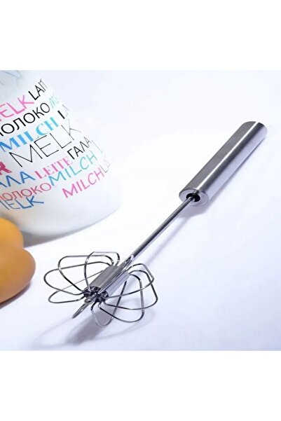Saint Belisama Concept Push-Pull Mixer Agitator Stainless Steel Push Automatic Beater Whisk