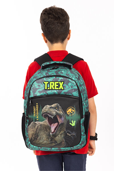 Necati Çanta Licensed T-Rex Themed Boys' Elementary School Bag