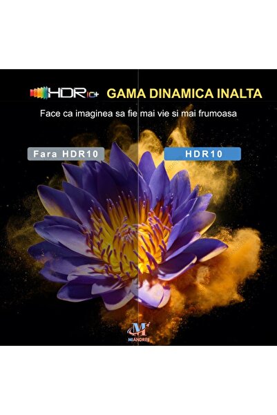 MIANDREE Smart TV Box Mediaplayer 8K, 4K UHD MIANDREE®, Android 14, Wi-Fi 6, Bluetooth 5.4, Quad-Core, 64GB,