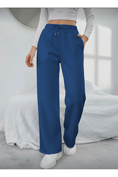 SLAW REZZ Women's Sweatpants Winter 3-Thread Fleece Lined Baggy Sweatpants