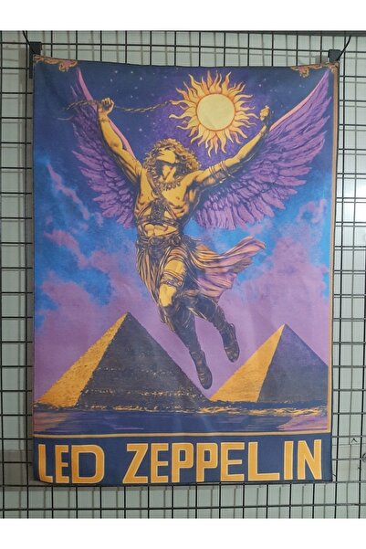 OWLBAG COMPANY Owl Bag Led Zeppelin Ancient Egypt Pattern Design Wall Tapestry