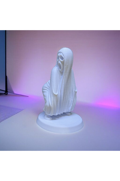 multiogz 👻 Twerk Yapan Hayalet Masa Dekoru – Komik 3D Baskı Figür | Mini Hed...