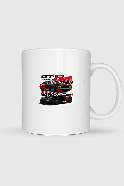 Bahriyeli Collection Nissan Gt-R R31 and R35 Advan Printed Trophy Cup