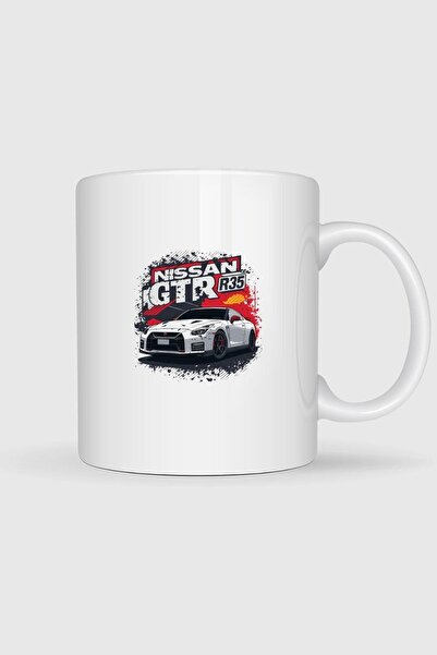 Bahriyeli Collection Nissan Gtr R35 Printed Trophy Cup