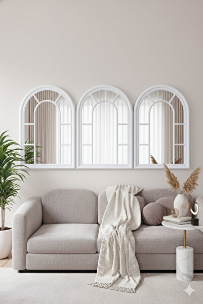 Generic Elegant mirror set with a luxurious frame, 100 x 70 cm