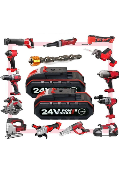 OEM Set de 2 baterii Li-Ion de 24V, compatibile cu bateriile 88VF/48VF/36VF/2...