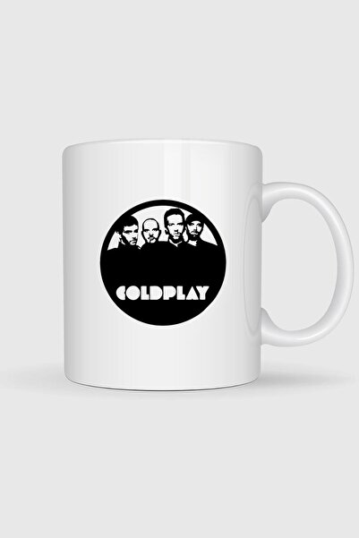 Bahriyeli Collection Coldplay Rock Band Printed Mug Cup