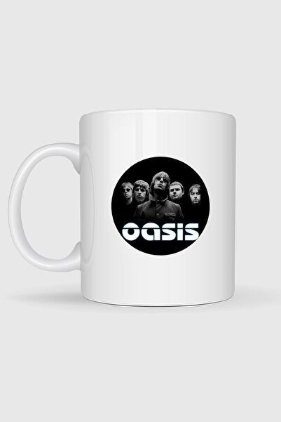 Bahriyeli Collection Oasis English Rock B Printed Mug Cup