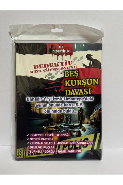 Lisinya Detective Case Solving Game Five Bullet Cases Tygoo