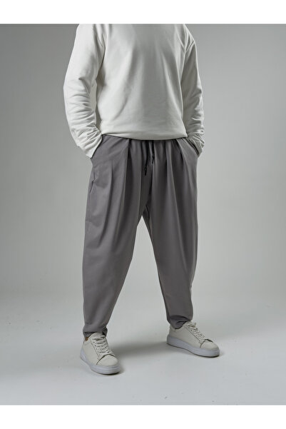 COCOPELLI Men's Gray Pleated Half-Shalwar Coc2576