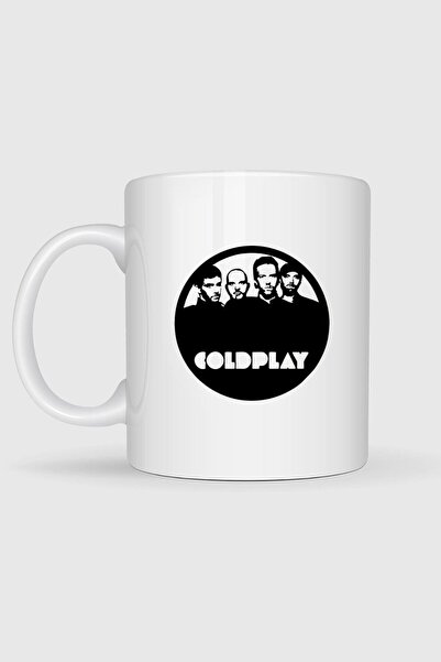 Bahriyeli Collection Coldplay Rock Band Printed Mug Cup