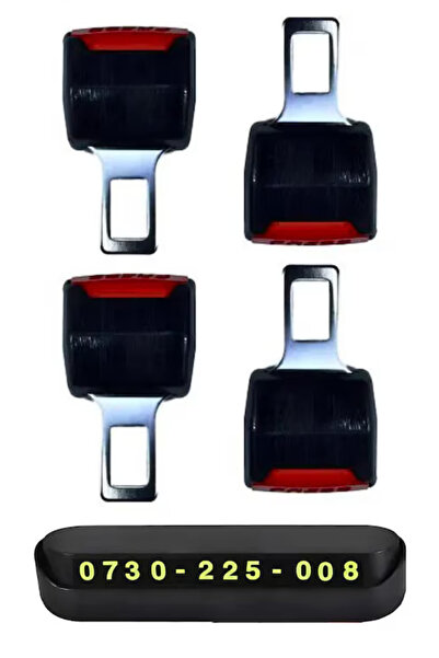 OEM Set of 4 Quality Seat Belt Adapters, Pregnant, Large Silhouette, Child Seat, Error Free