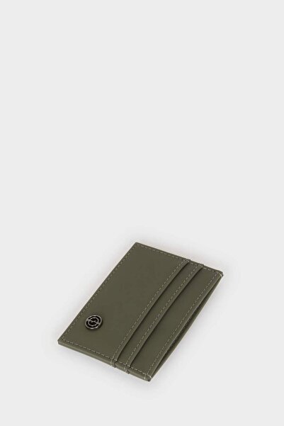 DeFacto Men's Faux Leather Card Holder F3211Axns