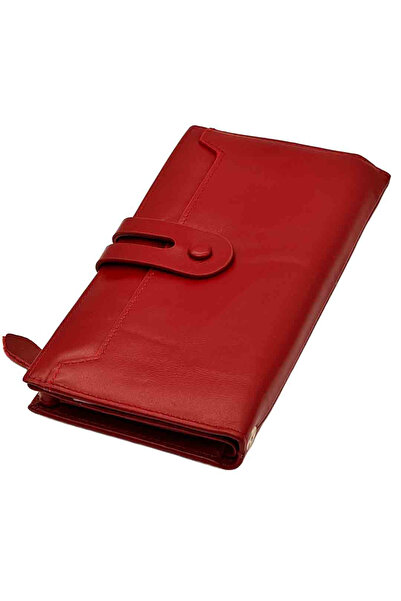 Micutz Women's Leather Wallets: Chic Elegance Collection?, Red Color