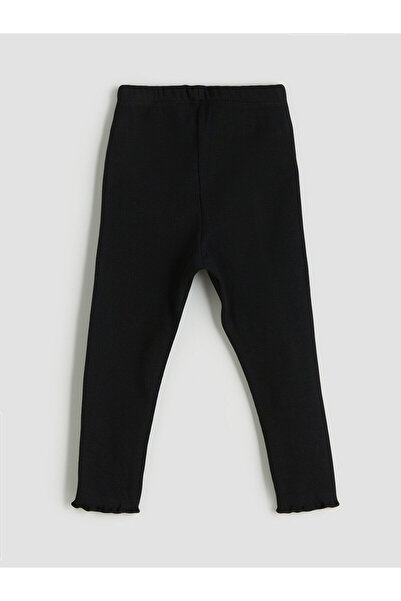 LC Waikiki Kalp Printed Baby Girl Sweatshirt and Leggings