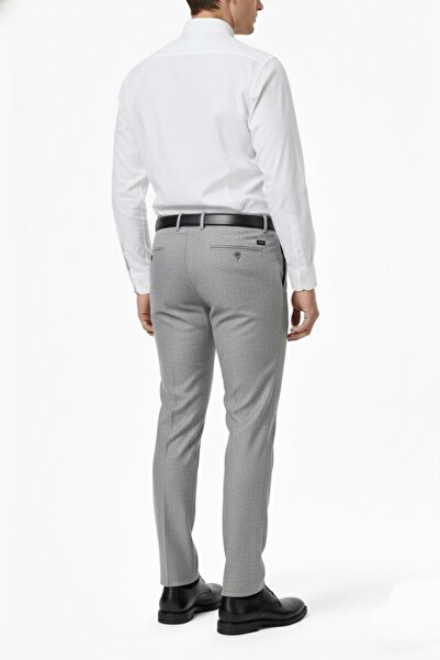 Günce Men's Regular Fit Fabric Trousers Lycra Fabric Bgl-St05032