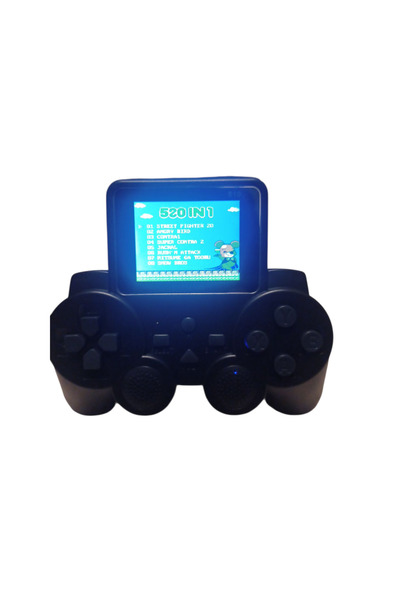 Vision XXI S10 Game Console, 520 in 1, Charging Cable, TV Cable, Battery