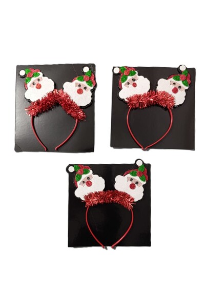 şahane parti New Year's Santa Claus Crown 3 Pieces