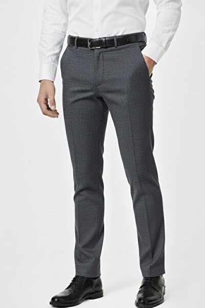 Günce Men's Regular Fit Fabric Trousers Lycra Fabric Bgl-St05034