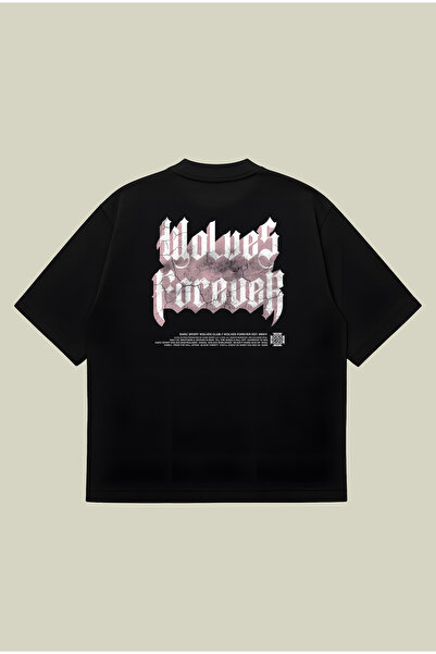 PURE POWER Tricou Darcs Sport Wolves Forever Boxy Fit supradimensionat unisex...