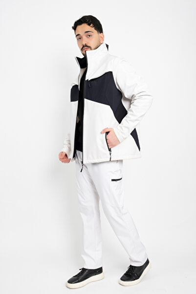 DAŞ ÜNİFORMA Softshell Polar Proof Double Suit Pants and Jacket Waterproof and Windproof Winter Unisex Suit