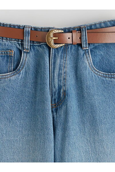 LC Waikiki LCW Kids Wideleg Girl's Jean Trousers