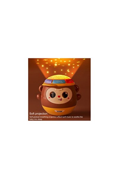 Aca Roly Monkey with Projector and Lullaby Melodies for Babies