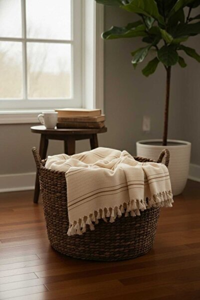 Limitless Natural Cotton, Soft Battal Size Pique, Seat Cover, Multi-Purpose Cover 240X260 Cm.