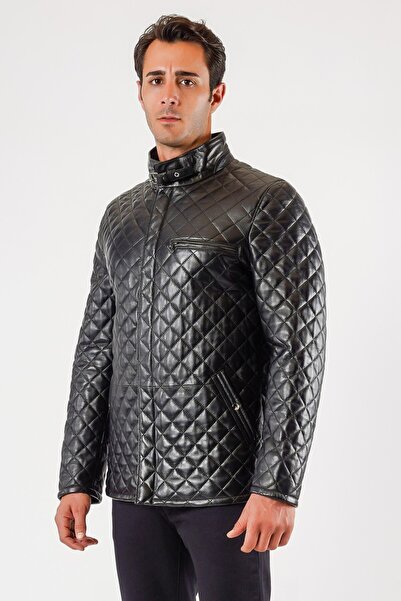 Leather Club Black Premio Genuine Leather Jacket