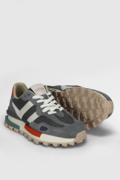 Kocamanlar Ayakkabı Lufian 121230035 stella leather unisex sneaker shoes gray