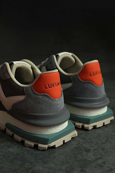 Kocamanlar Ayakkabı Lufian 121230035 stella leather unisex sneaker shoes gray